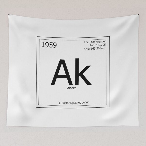 Item preview, Alaska Periodic Table Sign designed and sold by afmo13.