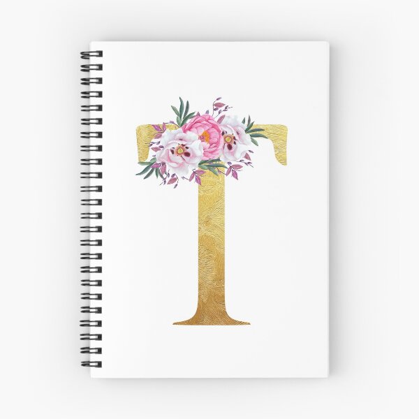 Item preview, Floral letter T designed and sold by PCollection.