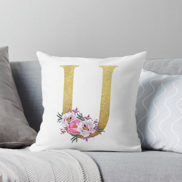 Item preview, Floral letter U designed and sold by PCollection.