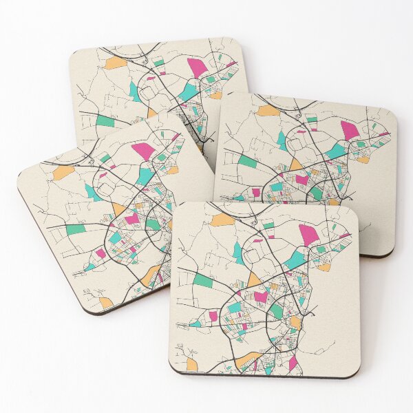 Item preview, Aarhus, Denmark Street Map designed and sold by A Deniz Akerman.