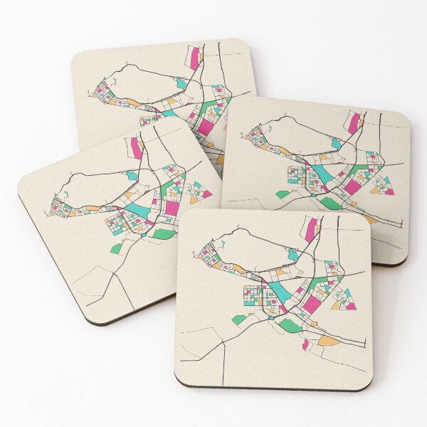 Item preview, Abu Dhabi, UAE Street Map designed and sold by A Deniz Akerman.