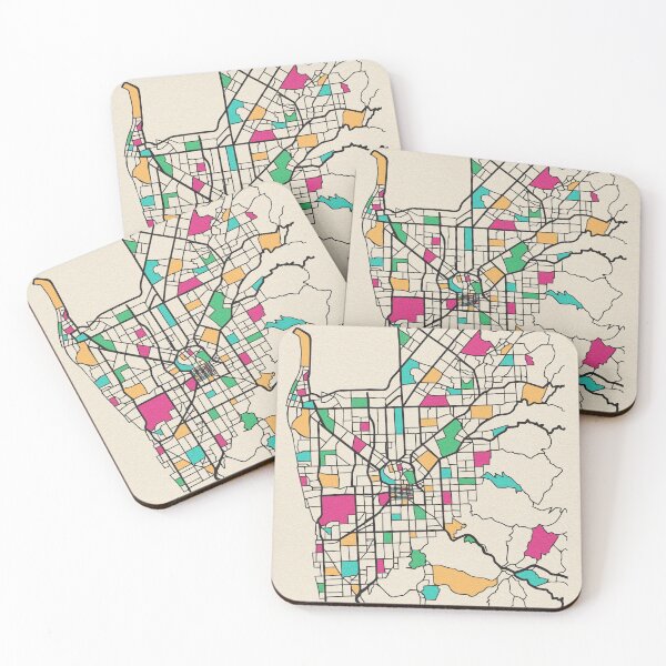 Item preview, Adelaide, Australia Street Map designed and sold by A Deniz Akerman.