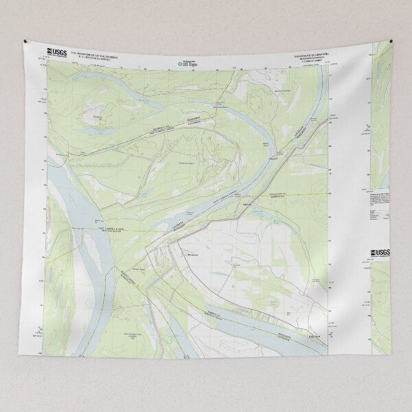 Item preview, USGS TOPO Map Mississippi MS Eagle Bend 20120320 TM designed and sold by WetdryvacRBO2.