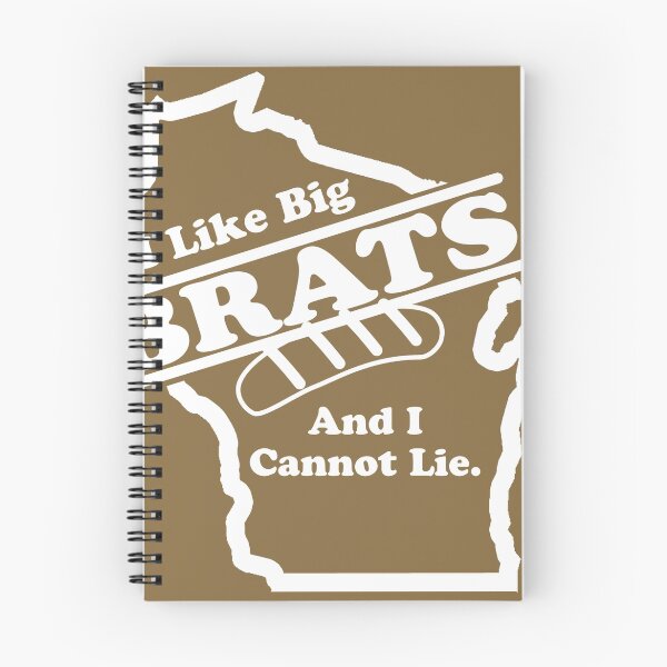 Item preview, I Like Big Brats White designed and sold by Jessica Gleason.