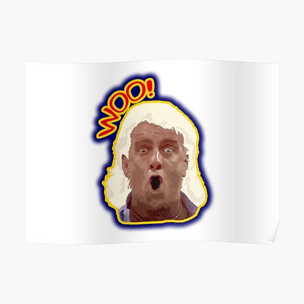 "NumbTs- WOO Ric Flair - Legendary Wrestling Quote Old School Inspired ...