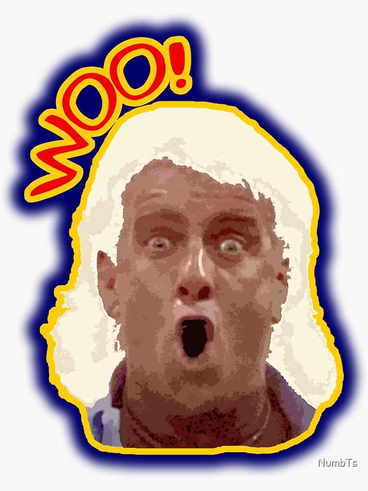 "NumbTs- WOO Ric Flair - Legendary Wrestling Quote Old School Inspired ...