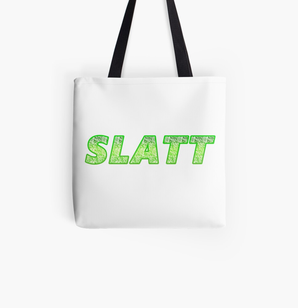 Slatt Glow Text  Laptop Sleeve