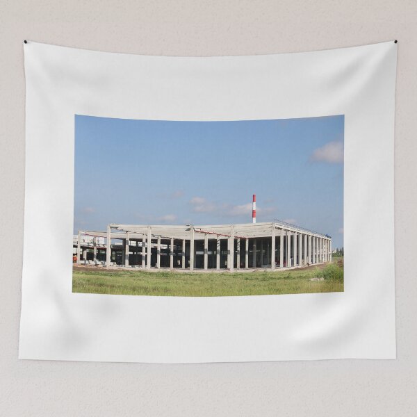 Item preview, construction site new factory with workers designed and sold by goceris.