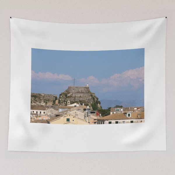 Item preview, Old fortress Corfu town cityscape Greece designed and sold by goceris.