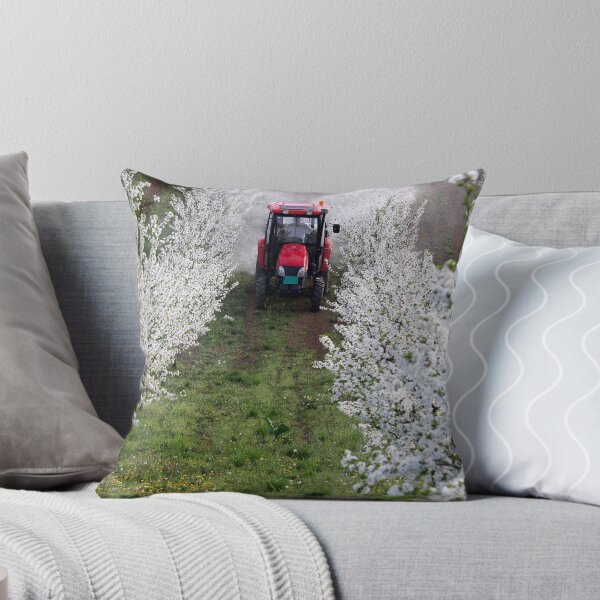 Item preview, tractor sprays insecticide in orchard agriculture designed and sold by goceris.