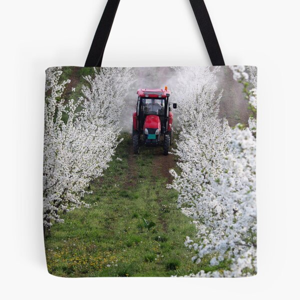 Item preview, tractor sprays insecticide in orchard agriculture designed and sold by goceris.