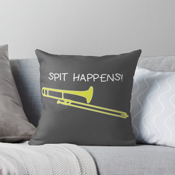 Item preview, Funny trombone gift, Marching Band, Concert Band - Spit happens designed and sold by HEJAshirts.