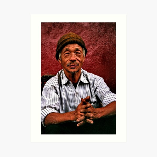 blending in. gangtok, sikkim Art Print
