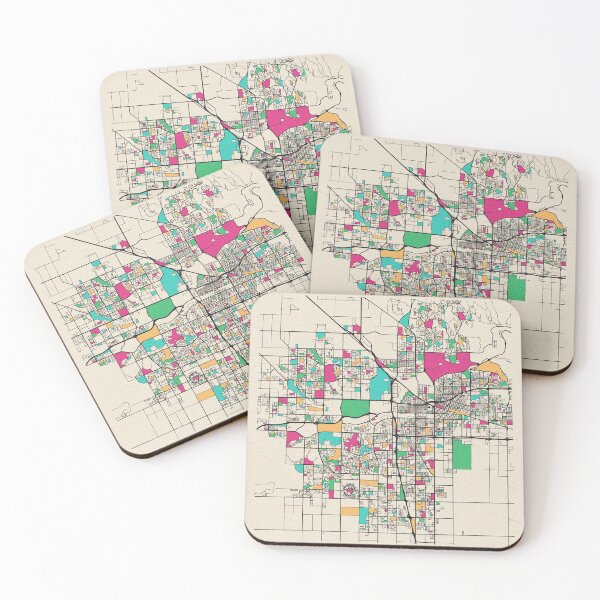 Item preview, Bakersfield, California Street Map designed and sold by A Deniz Akerman.
