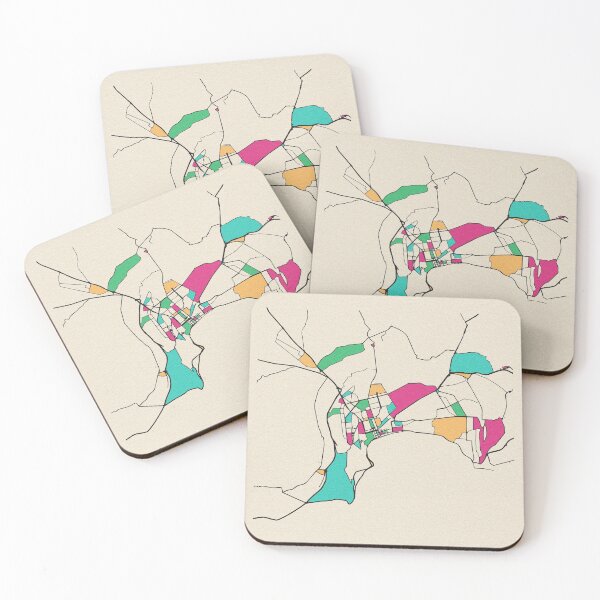 Item preview, Baku, Azerbaijan Street Map designed and sold by A Deniz Akerman.