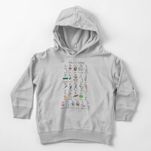A to Z of Climbing Toddler Pullover Hoodie