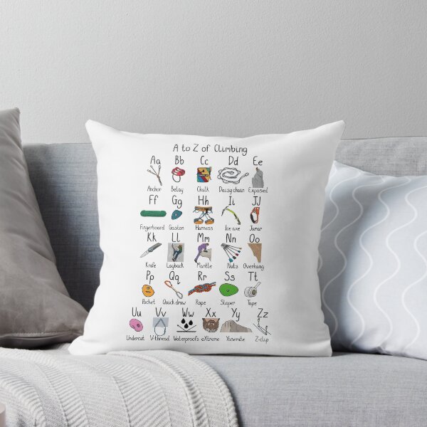 Item preview, A to Z of Climbing designed and sold by OhJaye.