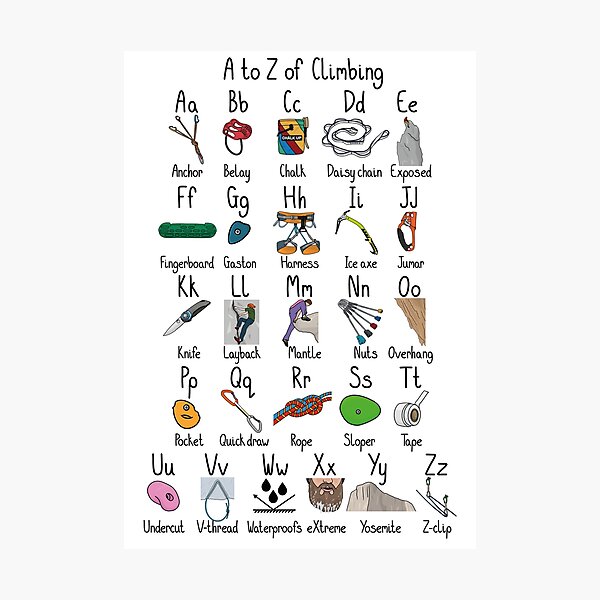 Alphabet Lore A-Z  Photographic Print for Sale by elnodi academy