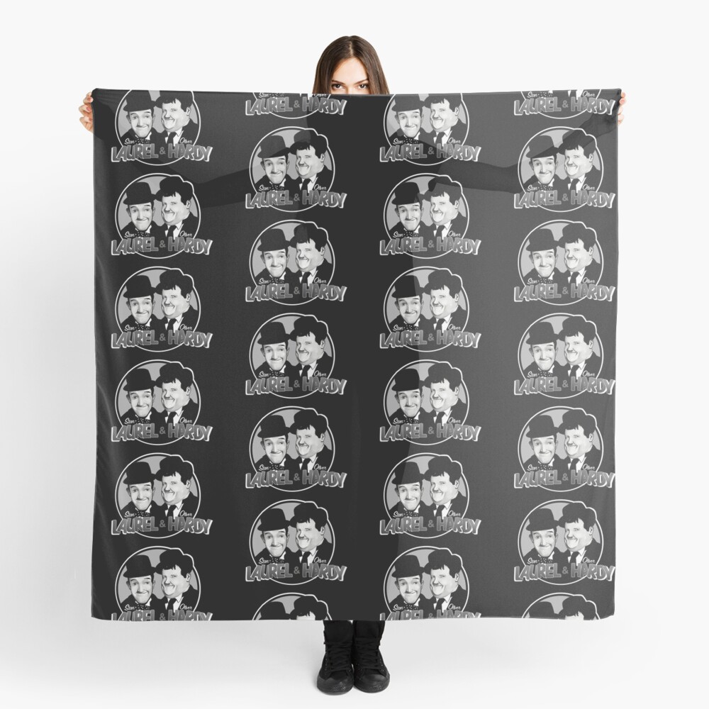 Laurel and Hardy design Scarf