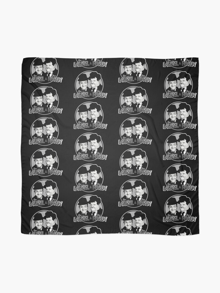 Alternate view of Laurel and Hardy design Scarf