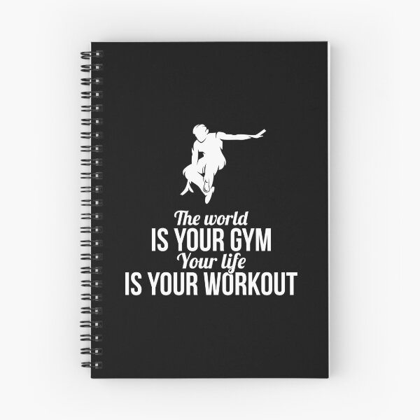 Item preview, World Is Gym Life Your Workout Parkour Gift Idea designed and sold by haselshirt.