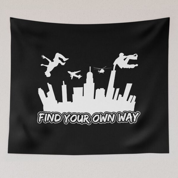 Item preview, Find Your Own Way Freerunning Parkour Gift Idea designed and sold by haselshirt.