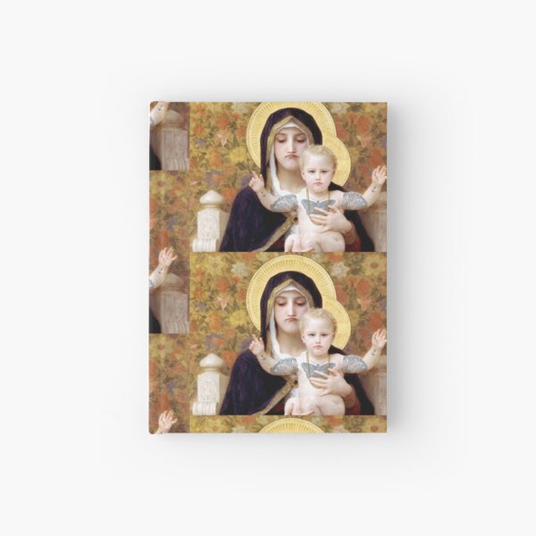 Schlechte Stimmung Maria und Jesus Notizbuch