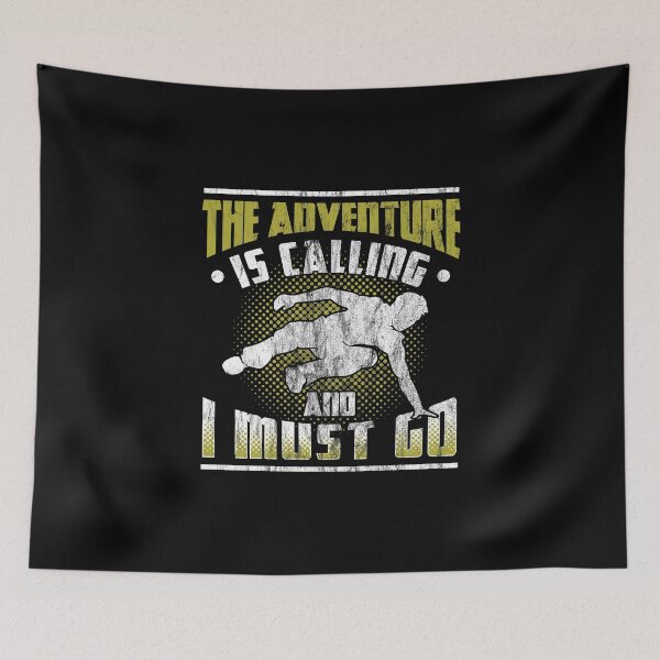 Item preview, Adventure Is Calling Parkour Freerunning Gift Idea designed and sold by haselshirt.