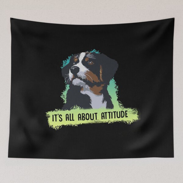 Item preview, It's all about attitude dog lovers T-Shirt designed and sold by secondskineu.