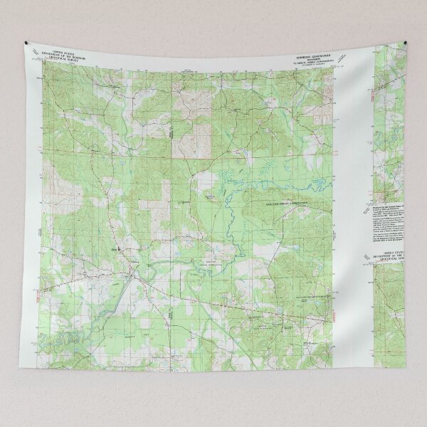 Item preview, USGS TOPO Map Mississippi MS Edinburg 335615 1989 24000 designed and sold by WetdryvacRBO2.