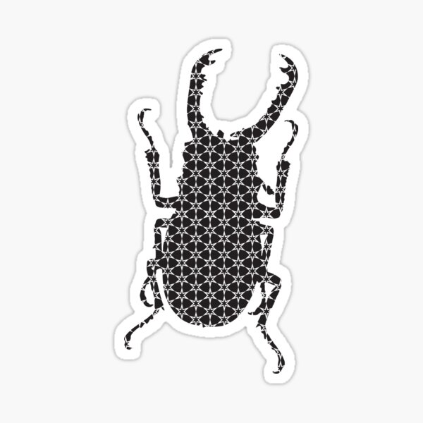 Item preview, Stag Beetle Bug Pattern designed and sold by bullshirter.
