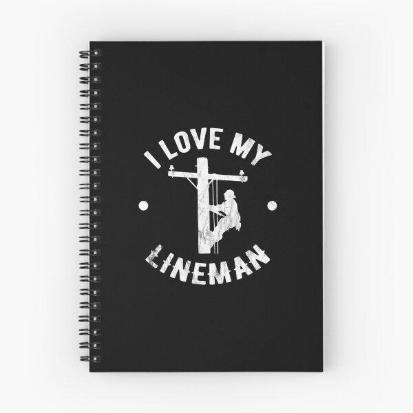 Item preview, I Love My Line Man Line Worker Gift Idea designed and sold by haselshirt.