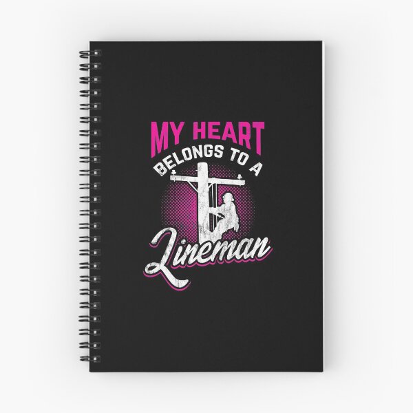 Item preview, My Heart Belongs To A Lineman Line Worker Gift Idea designed and sold by haselshirt.