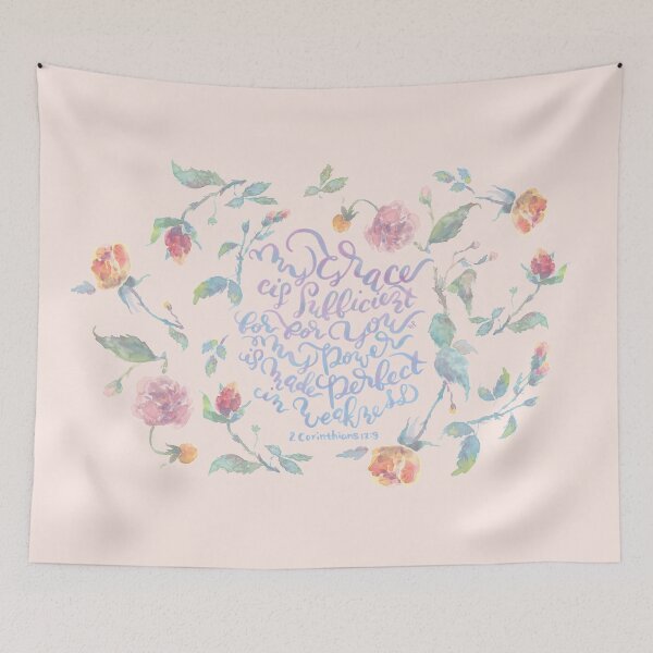 Item preview, My Grace is Sufficient - 2 Corinthians 12:9  designed and sold by joyfultaylor.