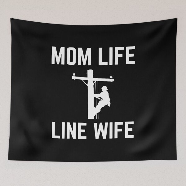 Item preview, Mom Life Line Wife Line Worker Gift Idea designed and sold by haselshirt.