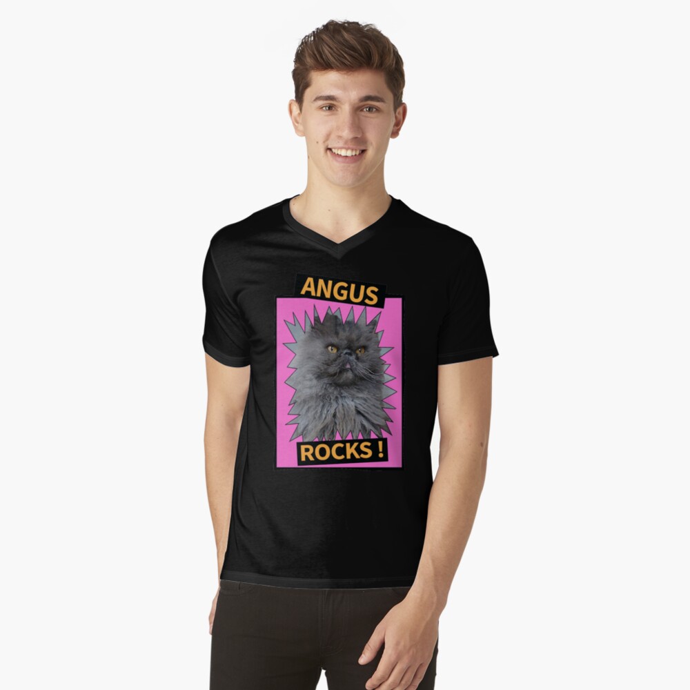 angus rocks t shirts