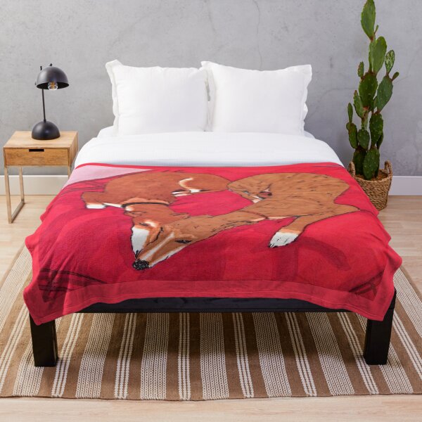 Item preview, Valentine Hounds - Two Greyhounds in Love designed and sold by JaneWrenArt.