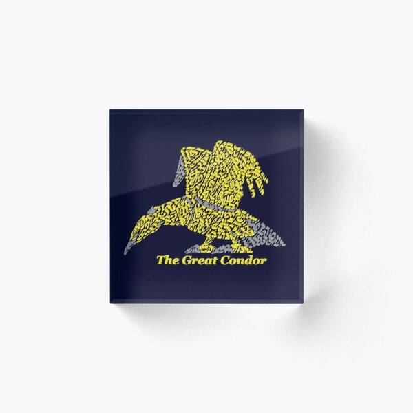 The Great Condor in "The Mysterious Cities of Gold" Acrylic Block