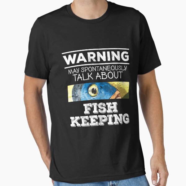 Item preview, Fish Keeper Design Warning Spontaneously Talk Fish Keeping designed and sold by noirty.