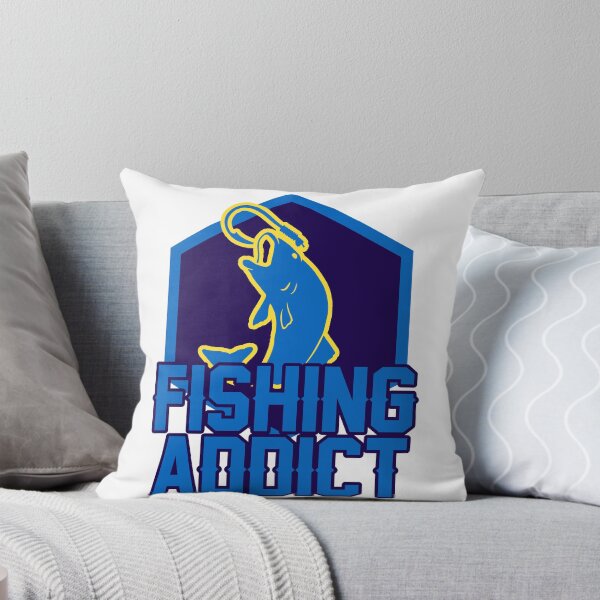 Item preview, Fishing Addict | Angler T-Shirt designed and sold by Rokahr-overland.