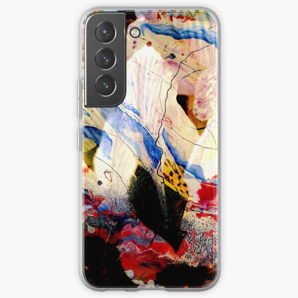 high contrast dynamic abstract Samsung Galaxy Soft Case