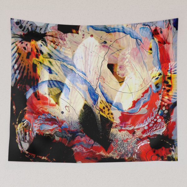 Item preview, high contrast dynamic abstract designed and sold by BBS ART.