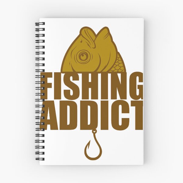 Item preview, Fishing Addict | Angler T-Shirt designed and sold by Rokahr-overland.