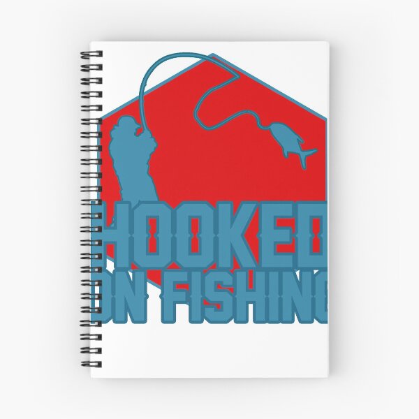 Item preview, Hooked on Fishing | Angler T-Shirt designed and sold by Rokahr-overland.