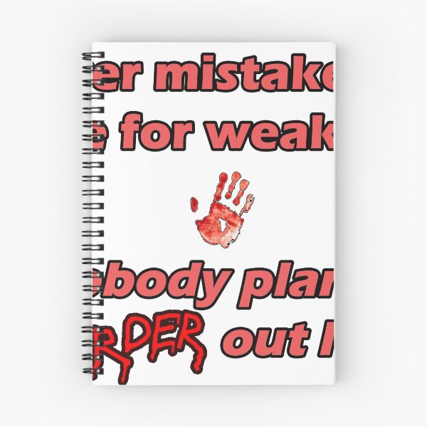 Item preview, Funny Murder T-Shirt Quote designed and sold by SoCalStylez.
