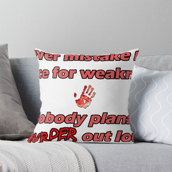 Item preview, Funny Murder T-Shirt Quote designed and sold by SoCalStylez.