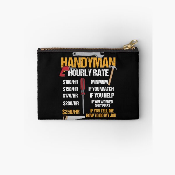 Item preview, Handyman, Handyman Hourly Rate designed and sold by rckstrart.