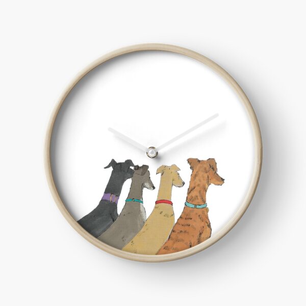 Item preview, Waiting - Four Greyhounds Looking out the Window designed and sold by JaneWrenArt.
