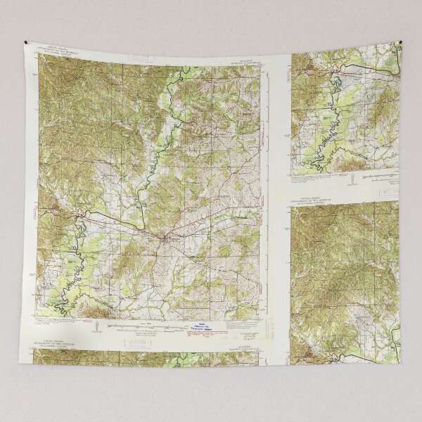 Item preview, USGS TOPO Map Mississippi MS Edwards 336891 1938 62500 designed and sold by WetdryvacRBO2.
