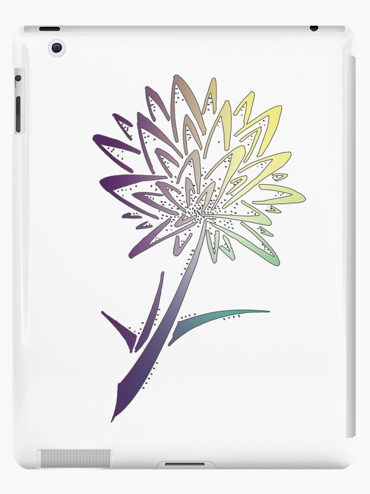 botanical tattoo, lavender, verbena, hibiscus, | Stable Diffusion